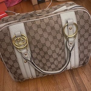Authentic Gucci Interlocking Boston